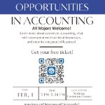 Opportunities in Accounting on February 1, 2023